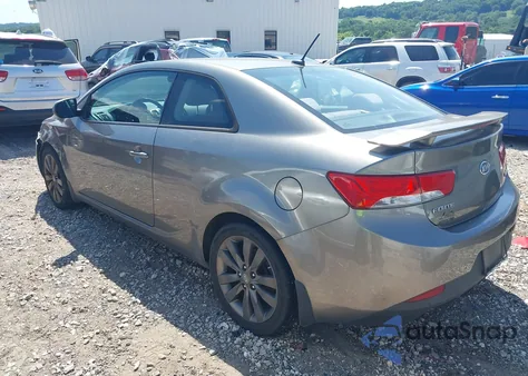 2011 Kia Forte Koup Sx z USA, uszkodzony, nr VIN KNAFW6A33B5386761